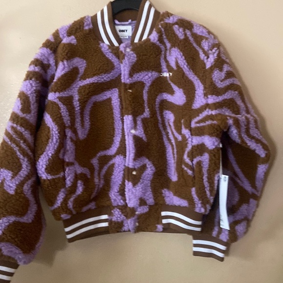 Obey Mazy Varsity jacket - Picture 4 of 16